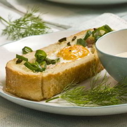 Яичница в чиабатте