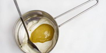 яичница в чиабатте