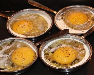 Яичница в духовке