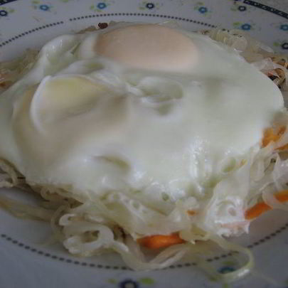 Яичница в гнезде