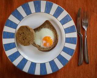 Яичница в иллюминаторе