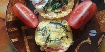 яичница в микроволновке