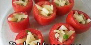 яичница в томатах в духовке