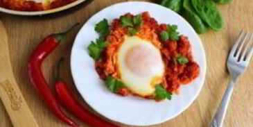 яичница в томате по-африкански