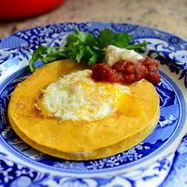 Рецепт Яичницы в тортилье