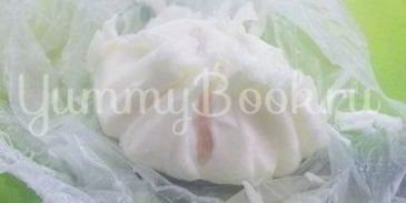 яичница, варенная в пакете