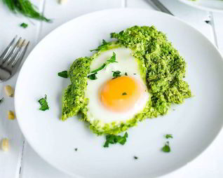 Зеленая шакшука