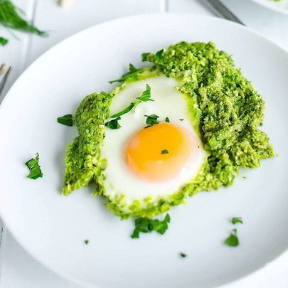 Зеленая шакшука