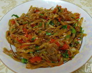 Закуска из баклажанов по-корейски