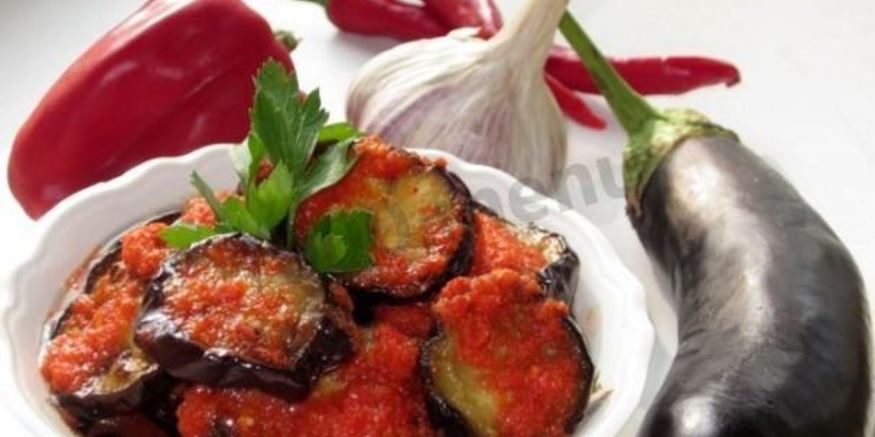 Рецепт закуски иза острых баклажана ны зиму