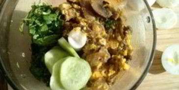 закуска петушки из яиц