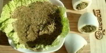 закуска петушки из яиц