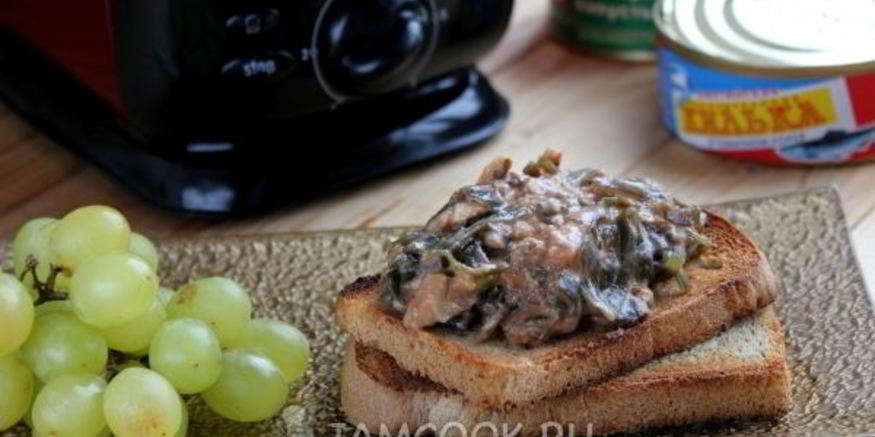 Рецепт закуски с килькой