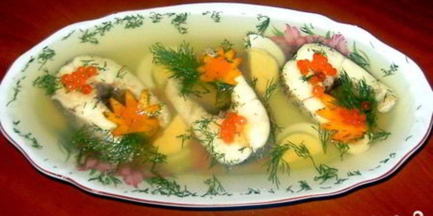 Рецепт заливной щуки