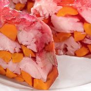 Рецепт Заливного из белой рыбы в свекольном желе