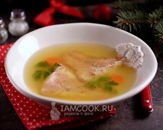 Заливное из морского окуня