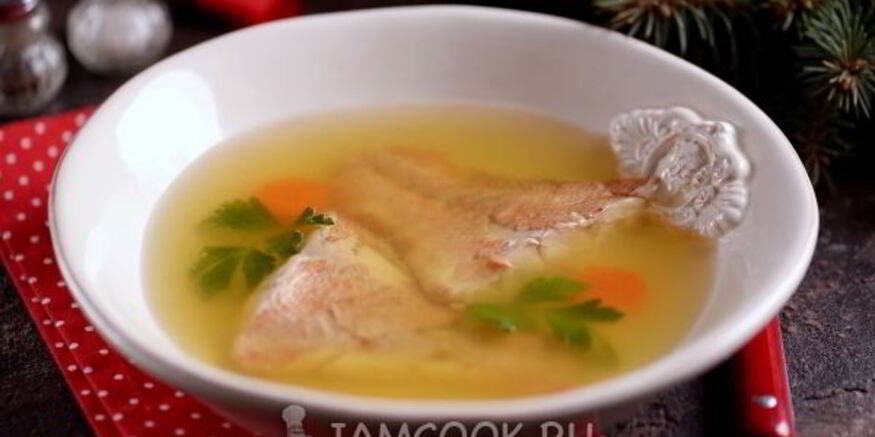 Рецепт заливного из морского окуня