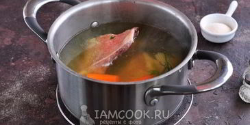 заливное из морского окуня