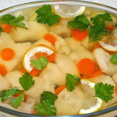 Заливное из осетра