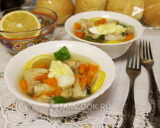 Заливное из скумбрии