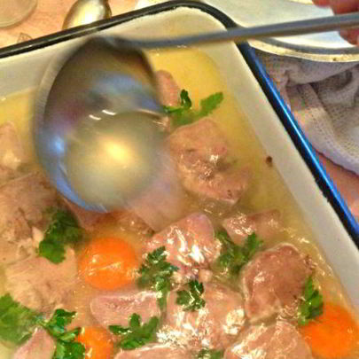 Заливное из языка