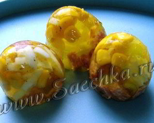 Заливное Яйца Фаберже