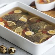 Рецепт Заливного карпа с медом