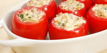 помидоры, запеченные с жюльеном