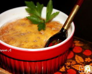 Рыбный жульен с отрубями Лито