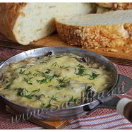 Рецепт Жульена из баклажанов