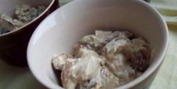 жульен с грибами и баклажанами