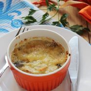 Рецепт Жульена с грибами и сливками грибной