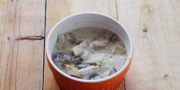 жульен с грибами и сливками грибной