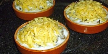 жульен с грибами и сметаной