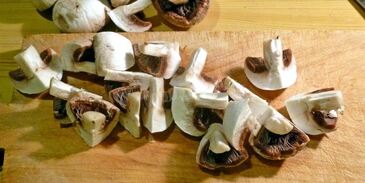 жульен с грибами и сметаной