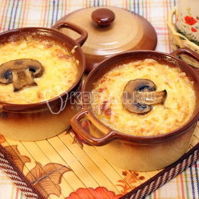 Жульен с грибами