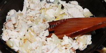 жульен с курицей