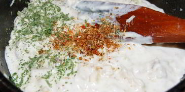 жульен с курицей