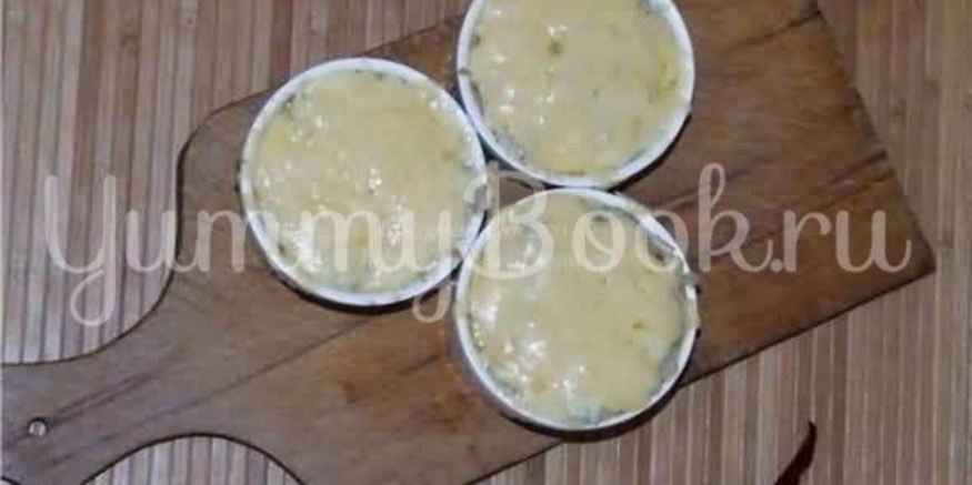 Рецепт жульена с мидиями и креветками