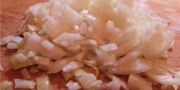 жульен с мидиями и креветками