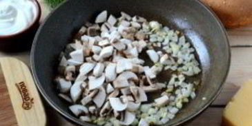 жульен в булочках