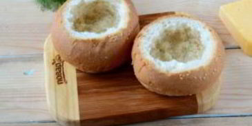 жульен в булочках