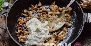 жульен в картошке