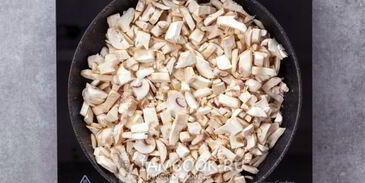 жульен в тарталетках с грибами и сыром