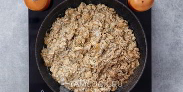 жульен в тарталетках с грибами и сыром