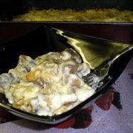 Рецепт Жюльена из шампиньонов с сыром