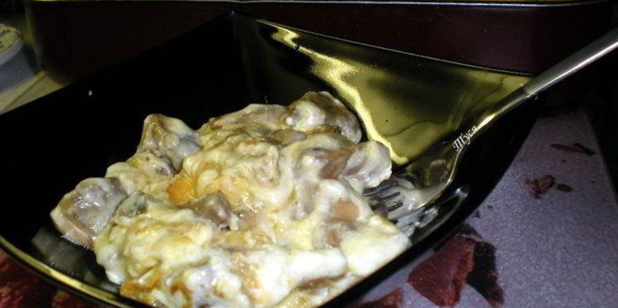 Рецепт жюльена из шампиньонов с сыром