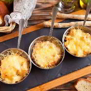 Рецепт Жюльена с креветками и кукурузой