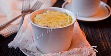 жюльен с креветками