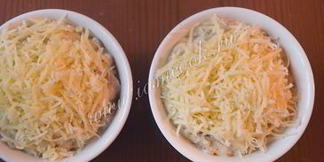 жюльен с креветками